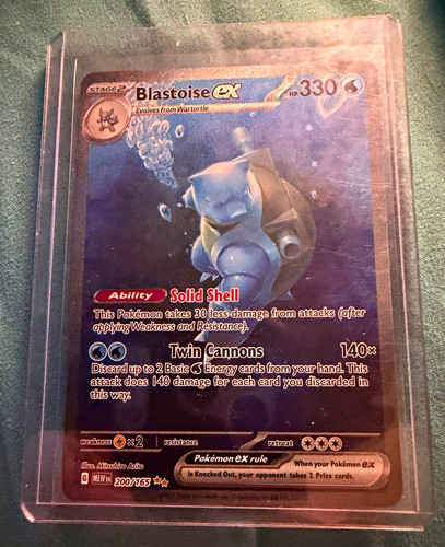 Pokemon blastoise 200 - blastoise, ex