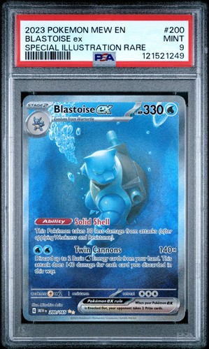Blastoise 200 165 psa 9 - psa,
