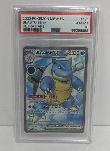 Blastoise 184 165 sv - ex, 184/165