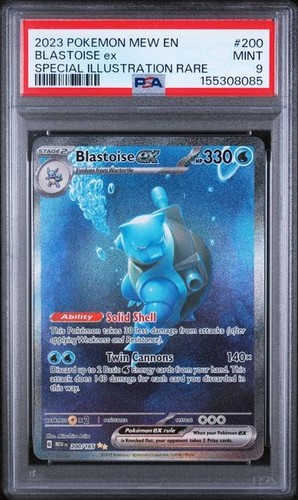 Blastoise 200 165 - ex, psa