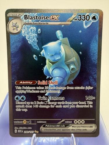 Pokemon blastoise 200 - ex, 200/165