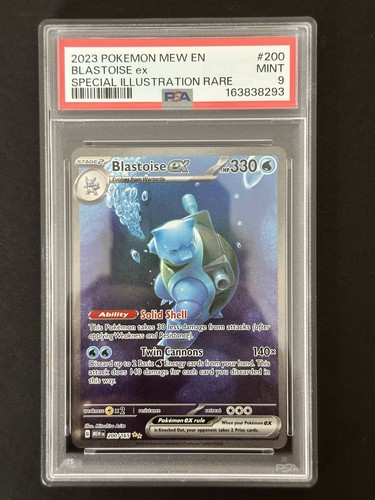 2023 pokemon blastoise - pokemon, ex