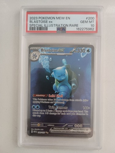 Pokemon blastoise holo 151 - blastoise,