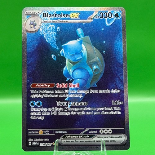 Blastoise 200 165 special - ex,