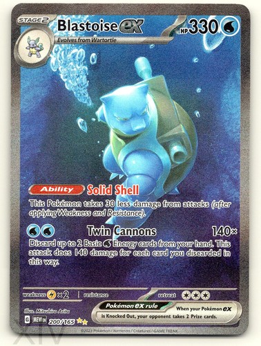 Blastoise 200 165 pokemon - blastoise,