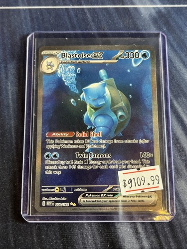 Pokemon tcg 2023 blastoise - tcg,