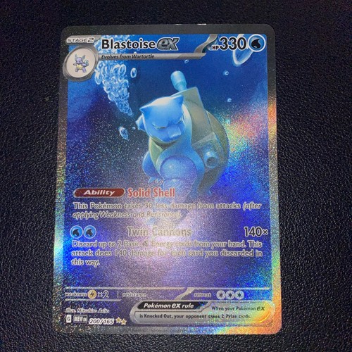 Blastoise 200 165 sv - ex, 200/165