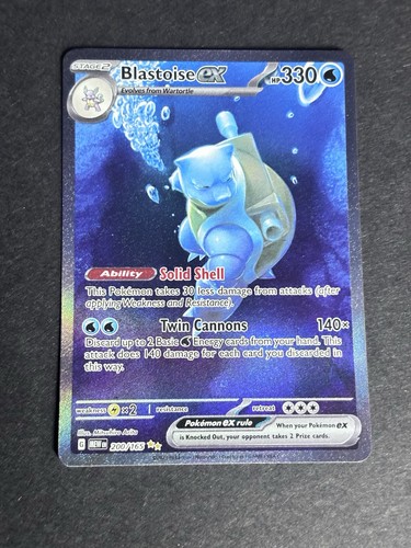 Blastoise 200 165 special - ex,