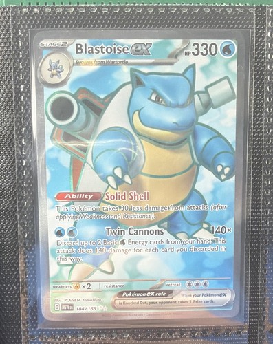 Blastoise 184 165 - blastoise, sv