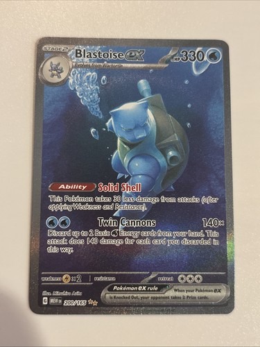 Blastoise 200 165 151 - blastoise, 200/165