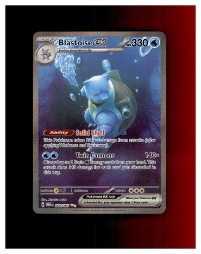 Blastoise 200 165 holo - 200/165,