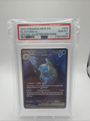 Blastoise psa 2023 - ex,