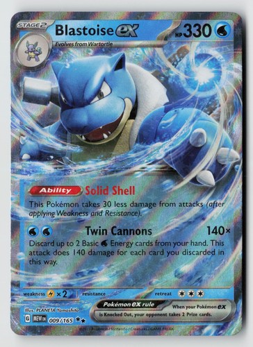 Blastoise double rare - blastoise,