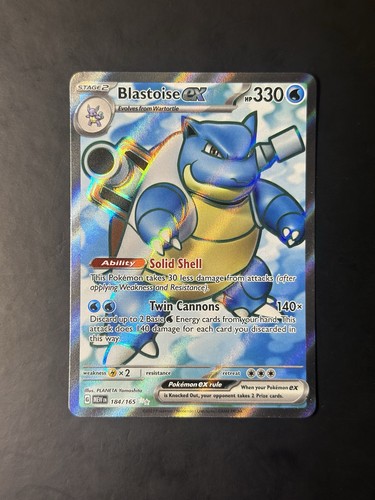 Blastoise 184 165 sv - blastoise, ex