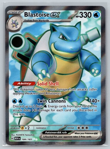 Blastoise holo ultra rare - ex,