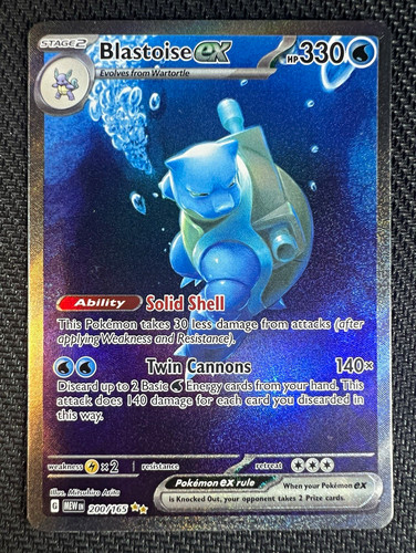 Blastoise 200 165 - sv:, 151
