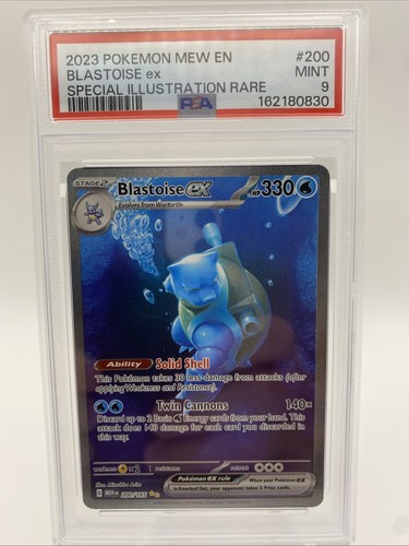 Blastoise 200 165 sv - ex,